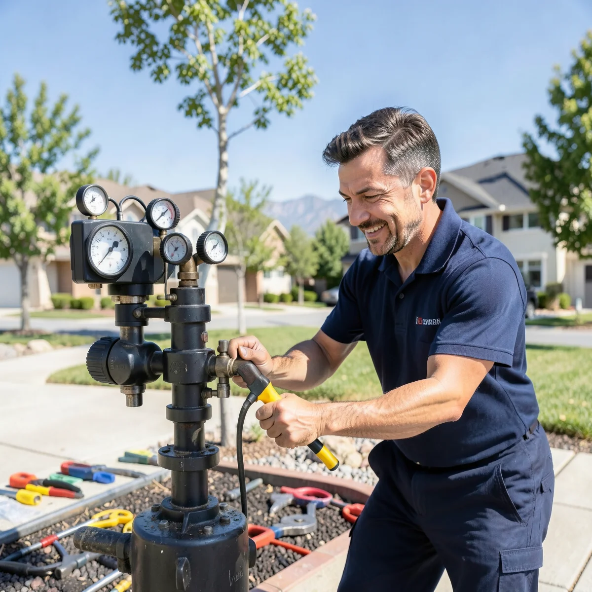 Backflow testing in Arvada, CO