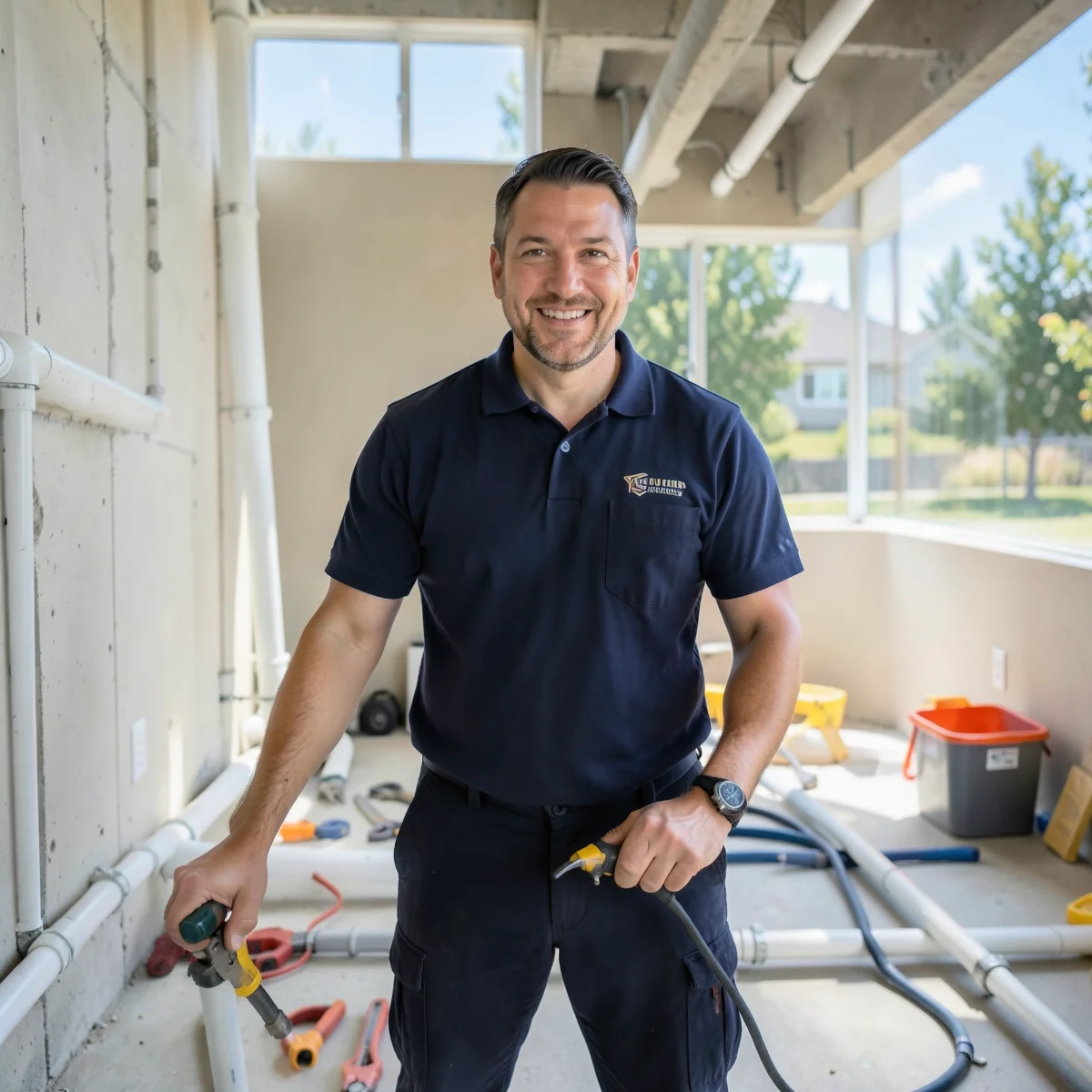 Basement plumbing in Arvada, CO