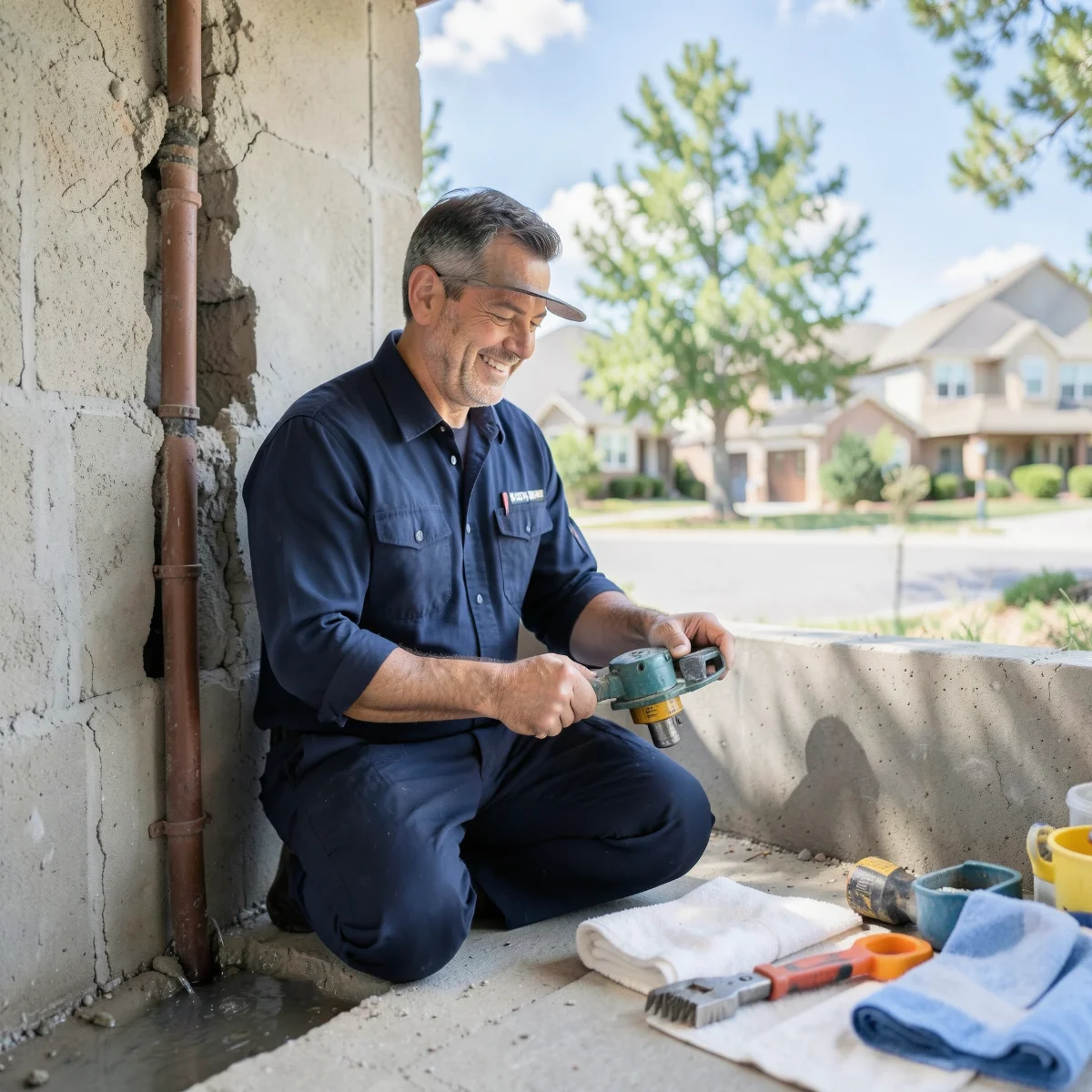 Burst pipe repair in Arvada, CO