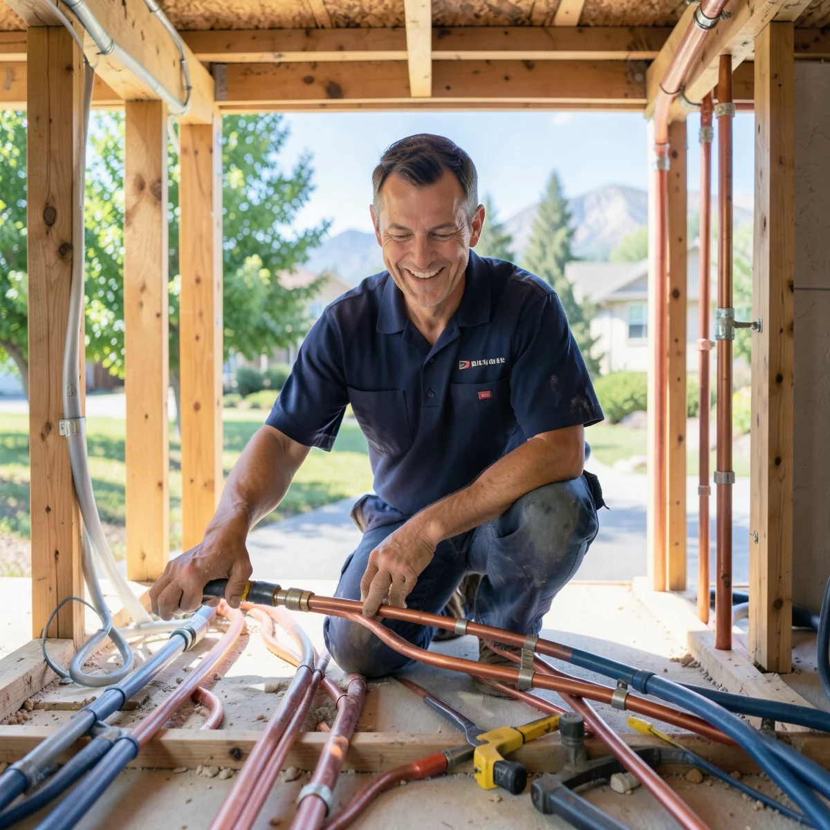 Whole-home repiping in Arvada, CO