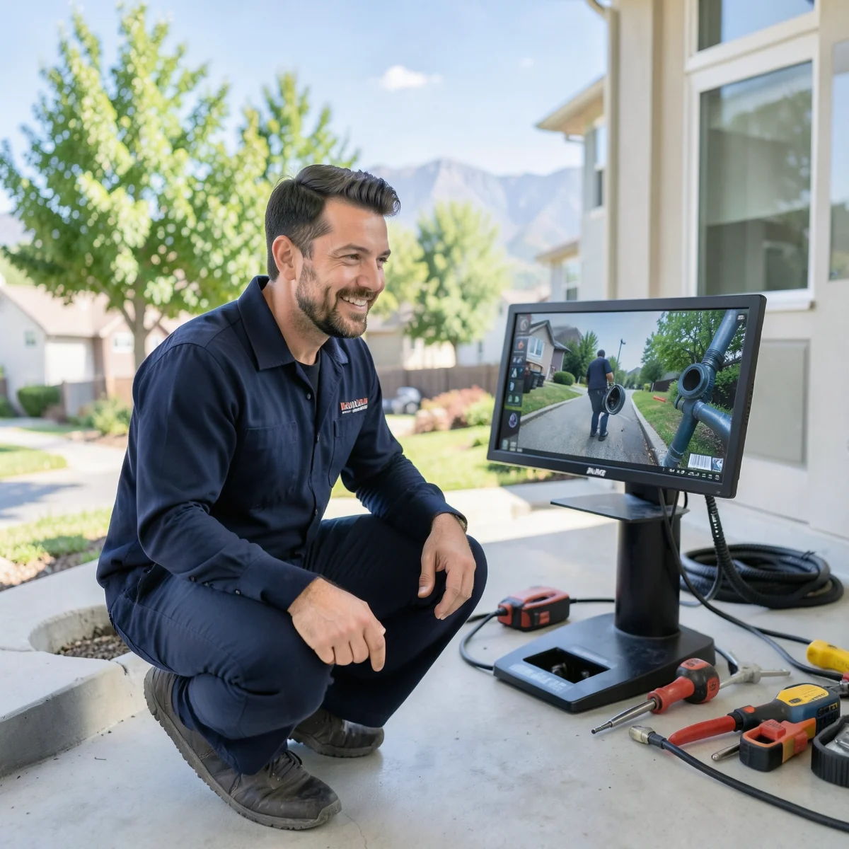 Sewer camera inspection in Arvada, CO