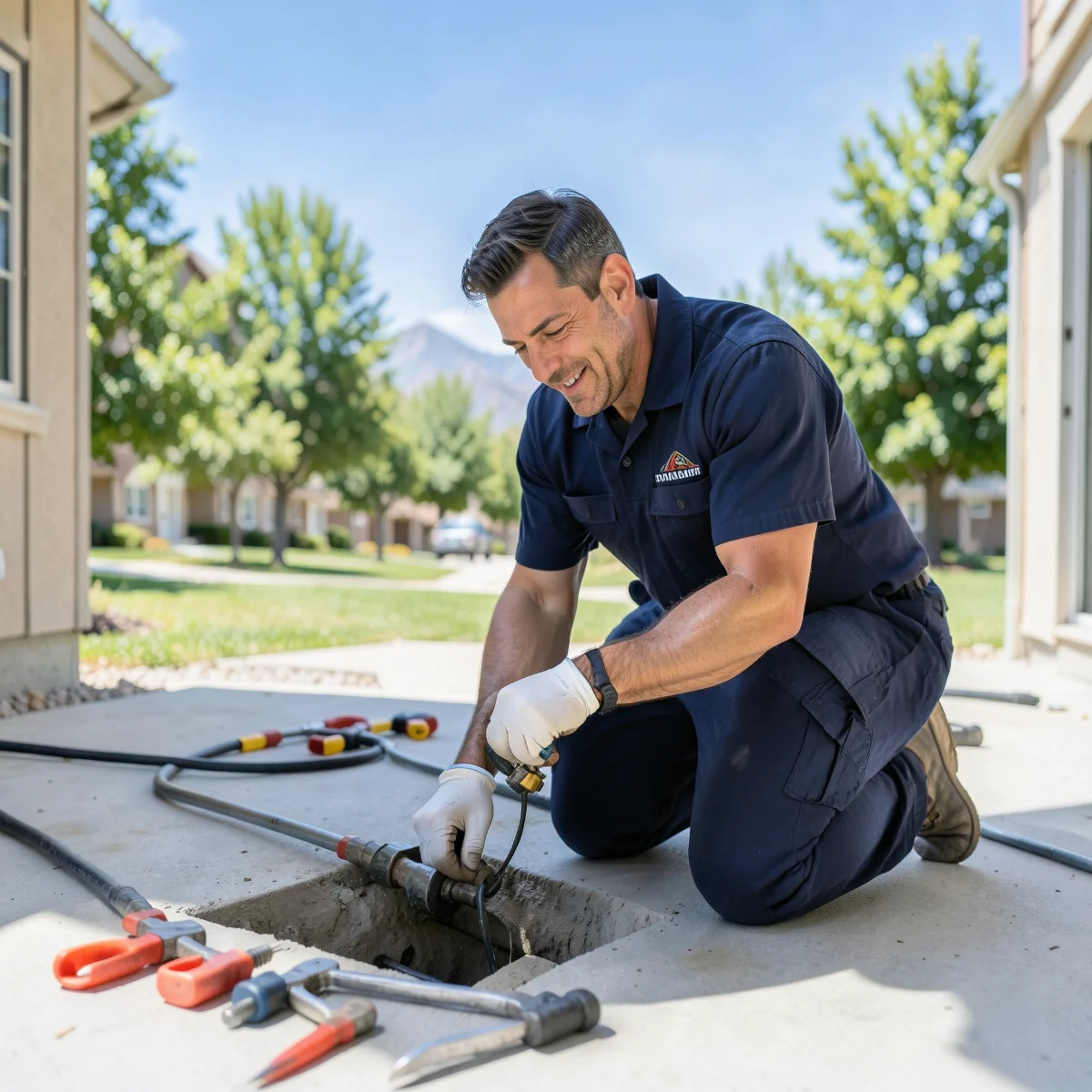 Slab leak repair in Arvada, CO