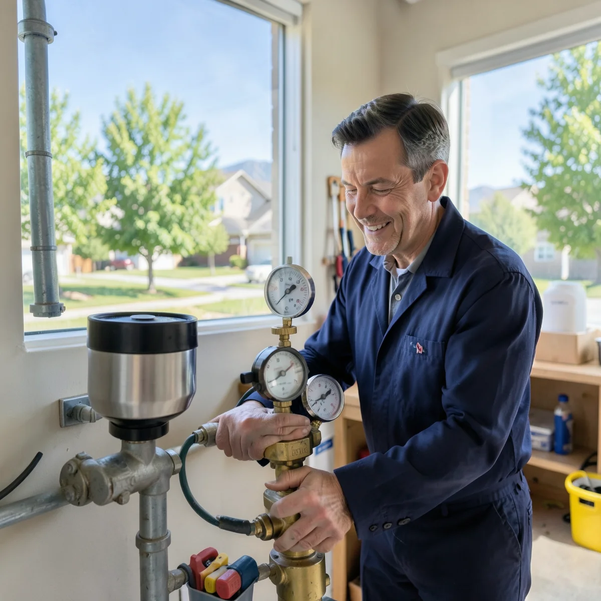 Water pressure repair in Arvada, CO