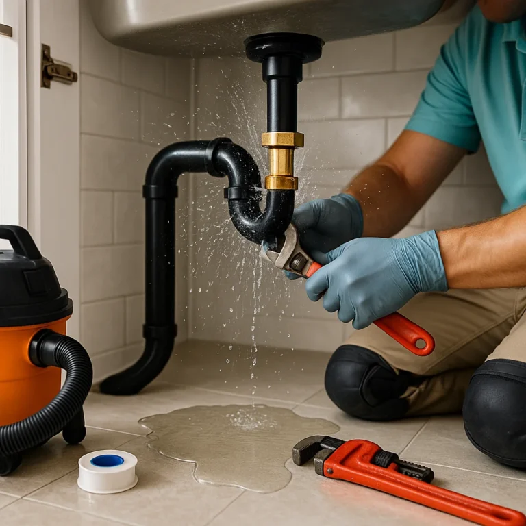 Emergency plumbing services