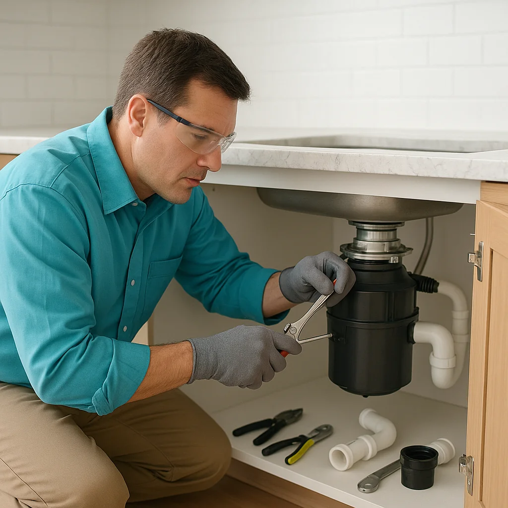 Garbage disposal repair and installation